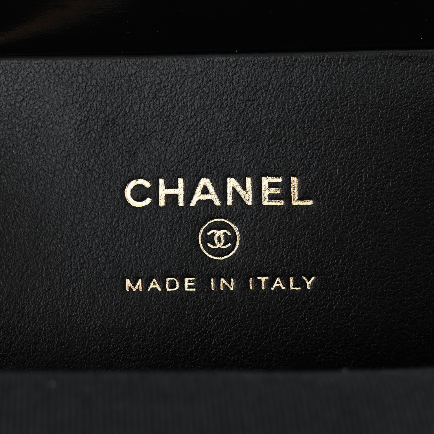 Chanel Patent Crumpled Lambskin Quilted Maxi Bow Clutch With Chain Black 6 of 11