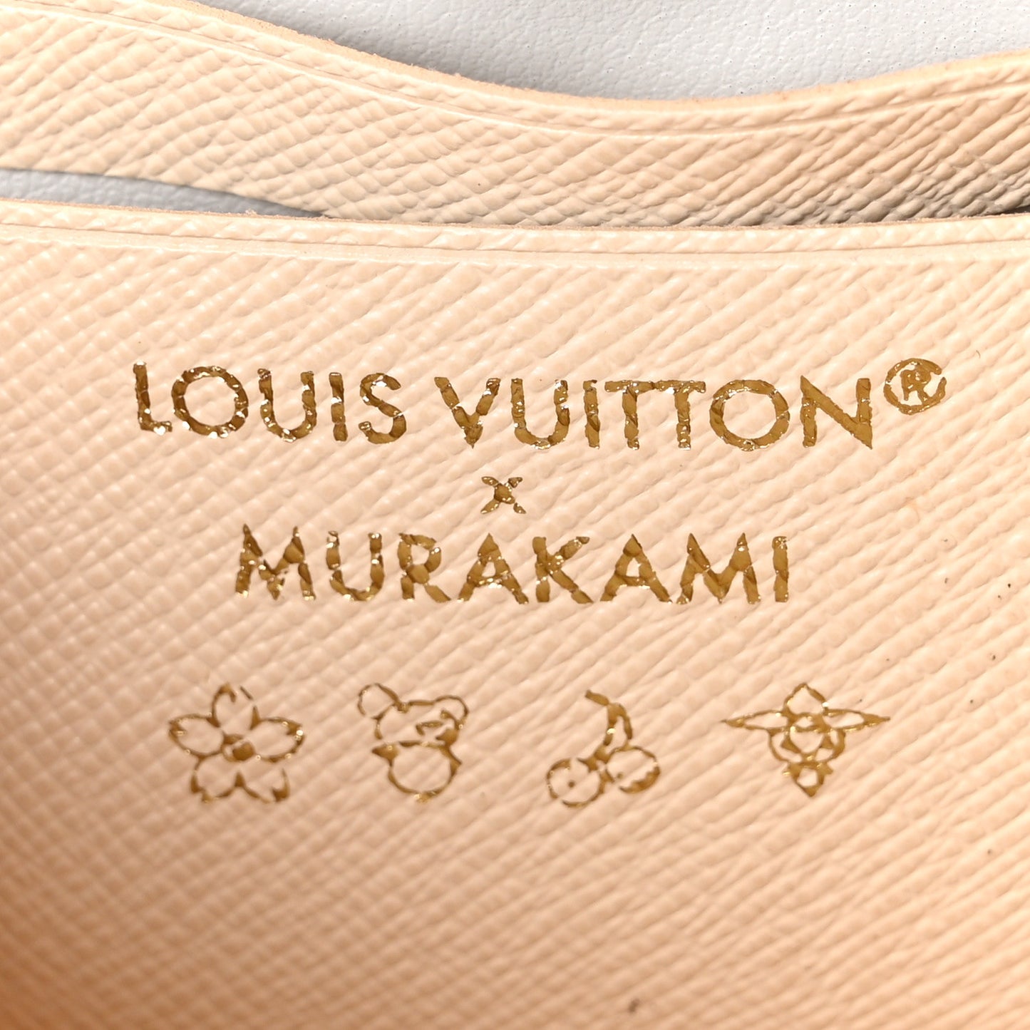 LV X TM Monogram Multicolor Ivy Wallet On Chain White