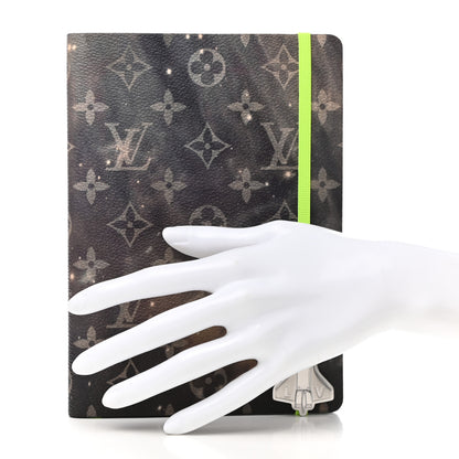 Louis Vuitton Monogram Galaxy Clemence Notebook MM 2 of 6