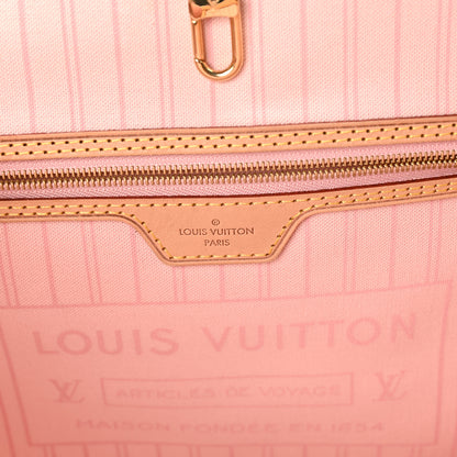 Louis Vuitton Damier Azur Neo Neverfull GM Rose Ballerine 10 of 19