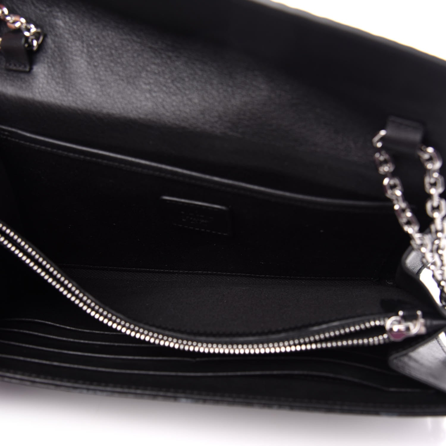 MCM Visetos Medium Patricia Wallet On Chain Black 5 of 9