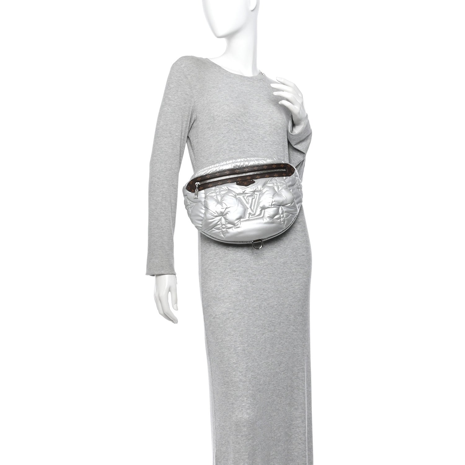 Louis Vuitton Econyl Monogram Pillow Bumbag Silver 2 of 13