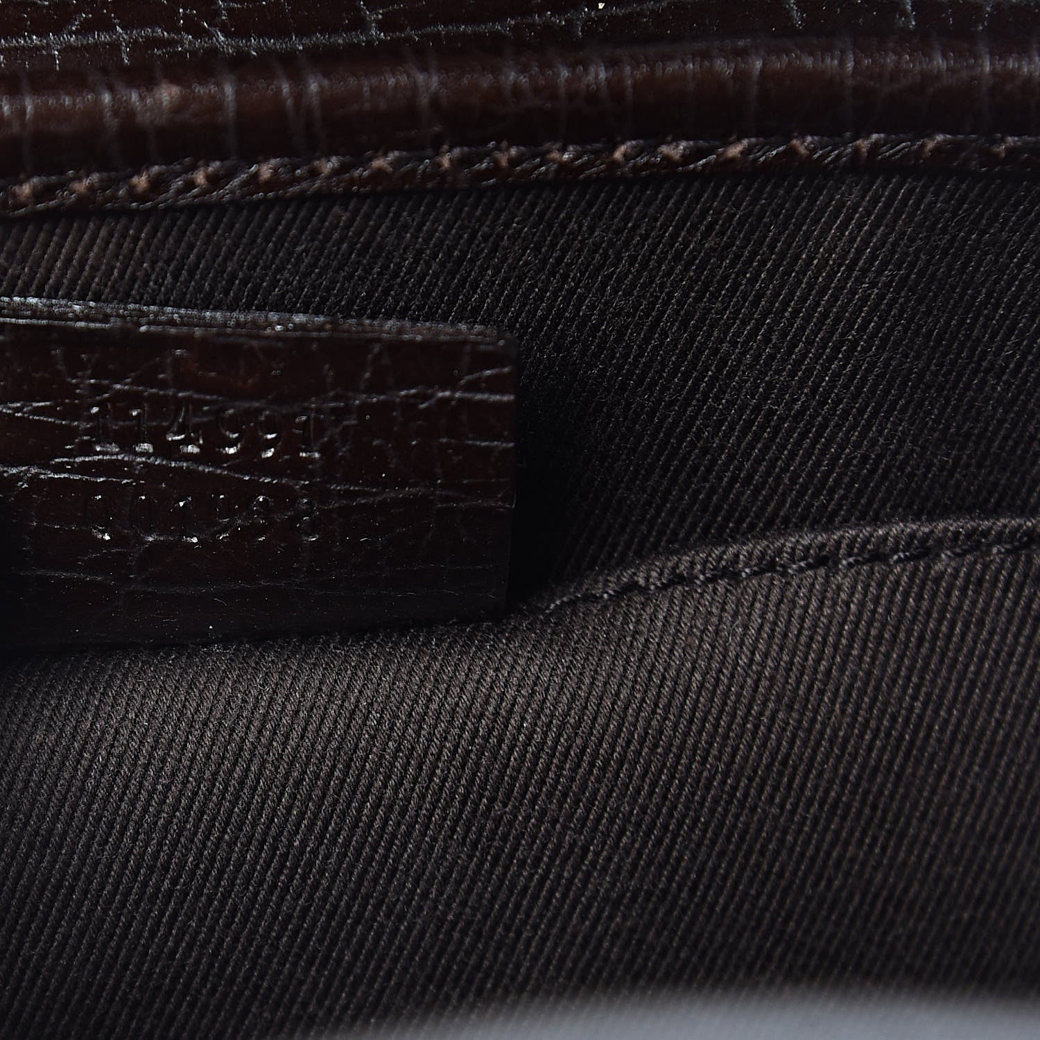 Gucci Monogram Small Bamboo Bullet Satchel Brown 7 of 10