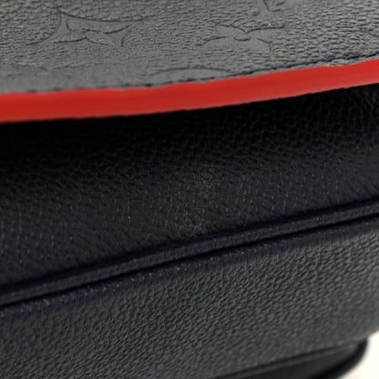 Louis Vuitton Empreinte Pochette Metis Marine Rouge 14 of 14