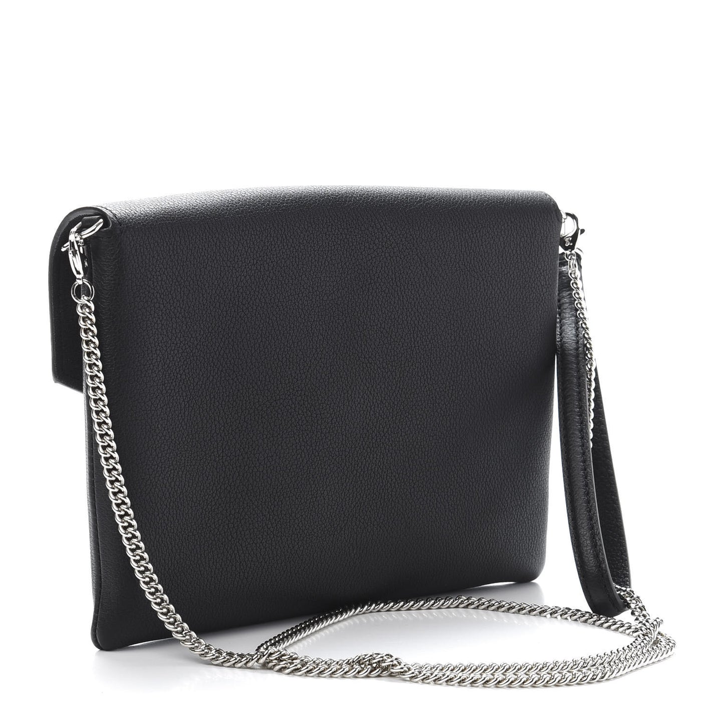 Soft Calfskin My Lockme Pochette Black