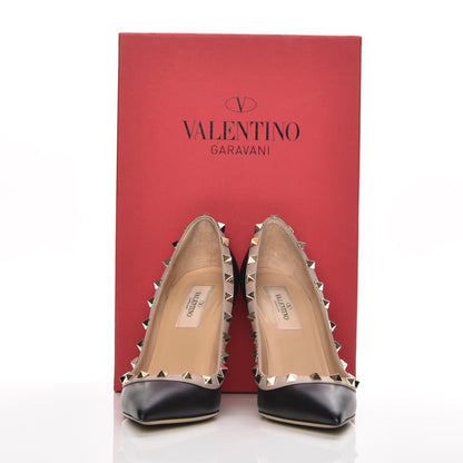 Valentino Garavani Nappa Rockstud 100mm Pumps 36 Black Poudre 10 of 10