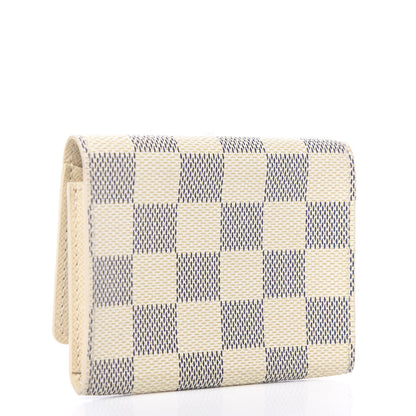 Louis Vuitton Damier Azur Business Card Holder 2 of 5