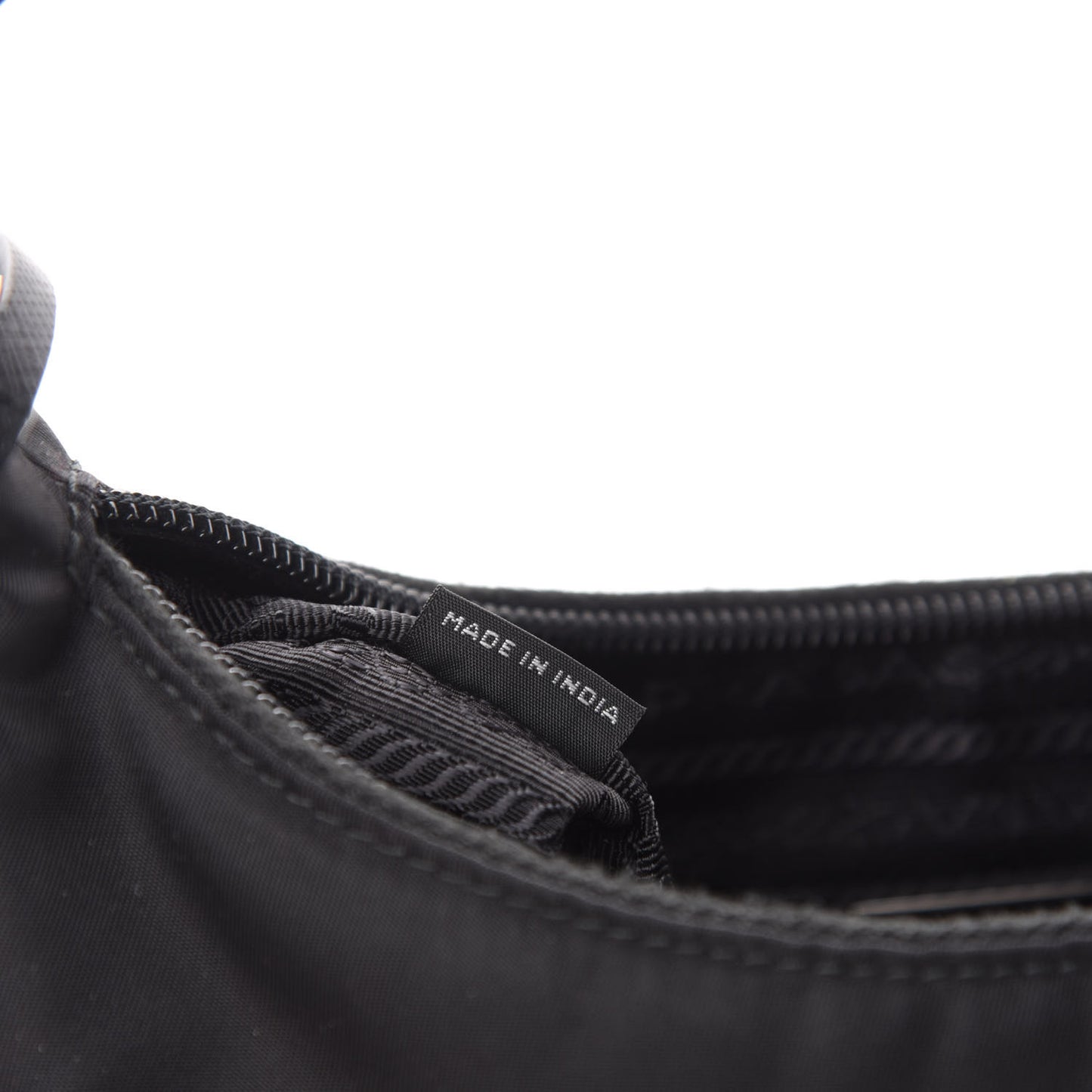 Tessuto Nylon Mini Re-Edition 2000 Bag Black
