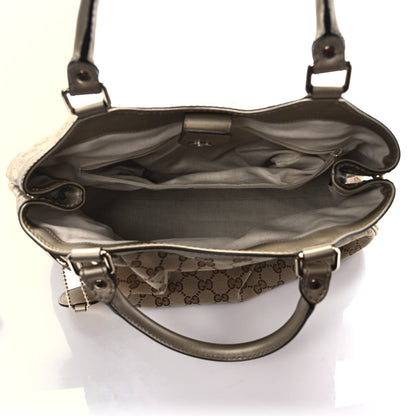Gucci Monogram Medium Sukey Tote Champagne 5 of 9