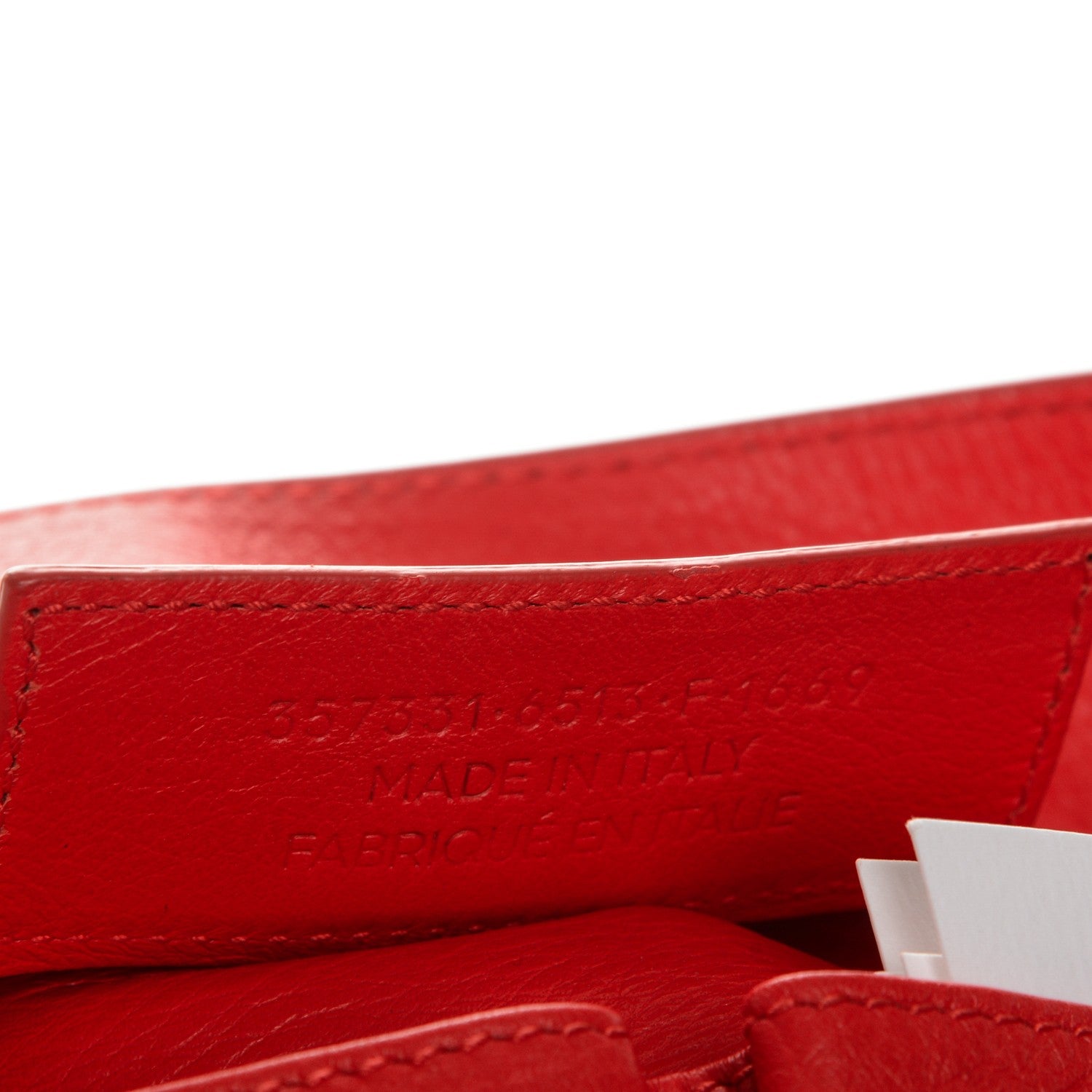 Balenciaga Veau Papier A4 Zip Around Tote Rouge Coquelicot 7 of 8