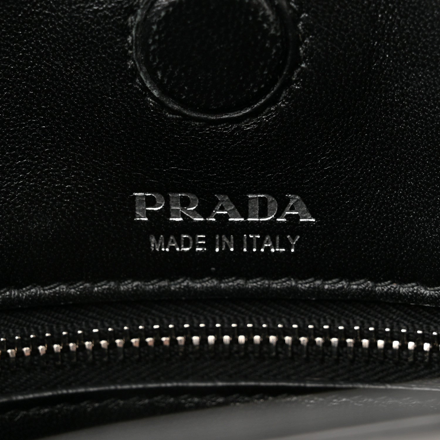 Prada City Calfskin Small Margit Bag White Black 6 of 16