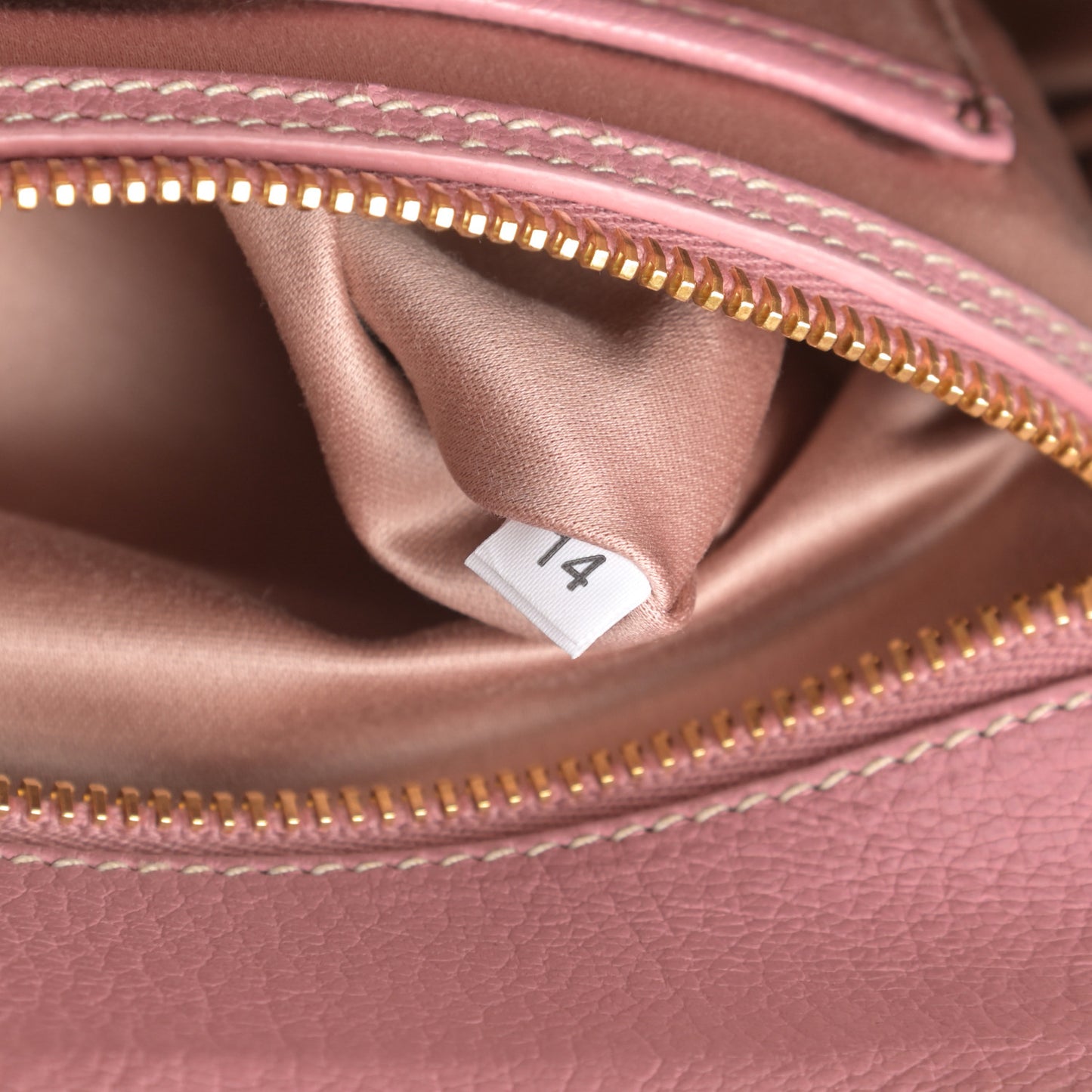 Goatskin Madras Bauletto Rosa