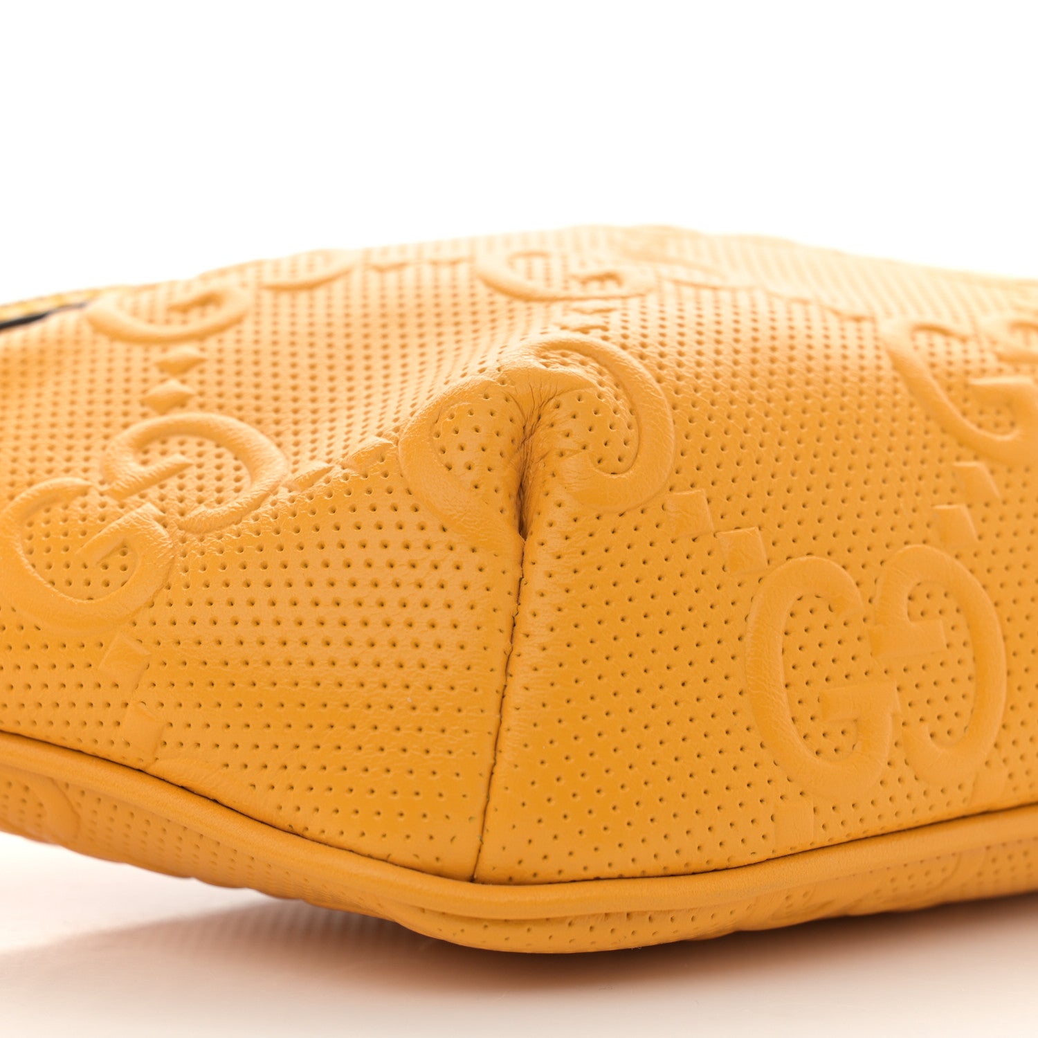 Gucci Calfskin GG Tennis Embossed Belt Bag Crop 9 of 11