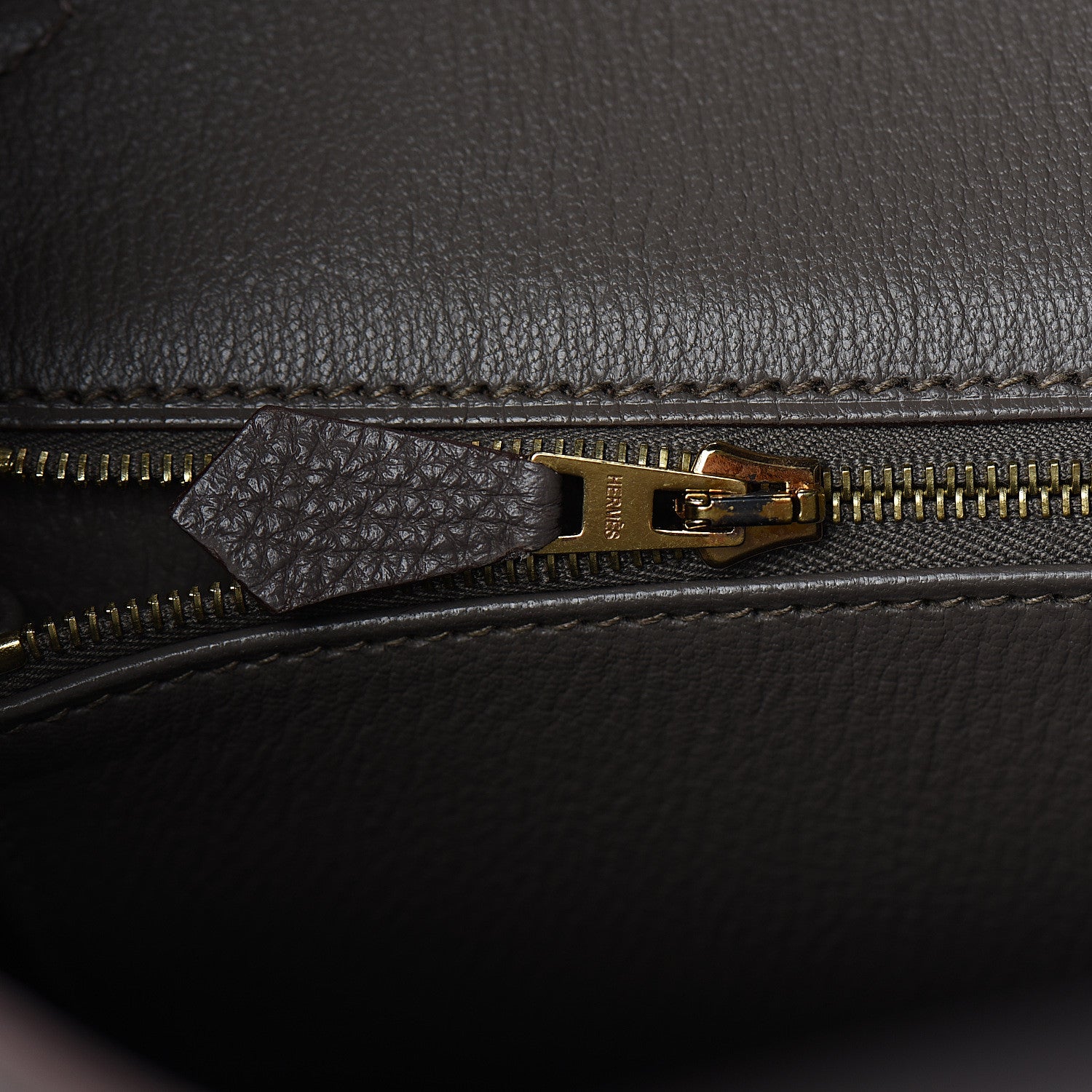 Hermes Togo Birkin 35 Etain 21 of 32