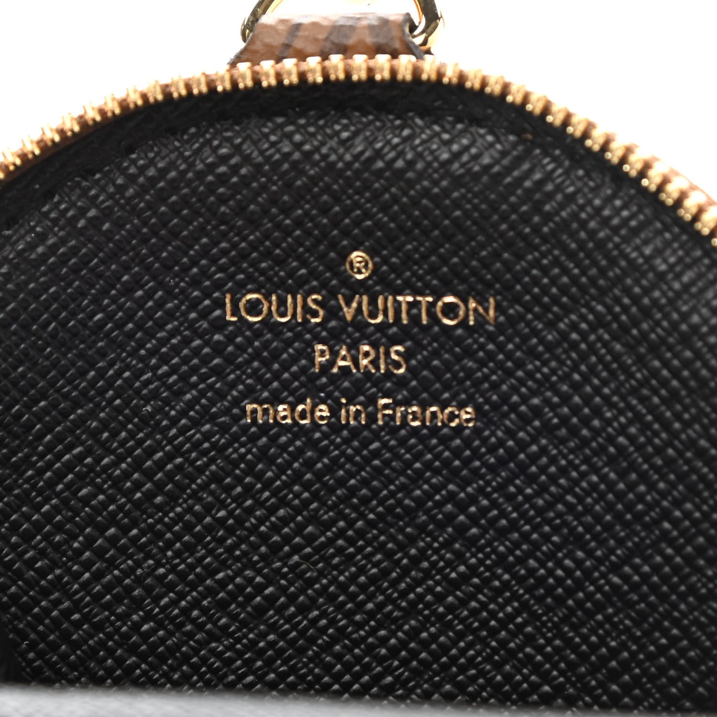 Reverse Monogram Bandouliere Round Coin Purse