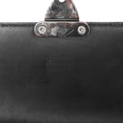 Louis Vuitton Monogram Glace Anouchka Pochette MM Black 7 of 19