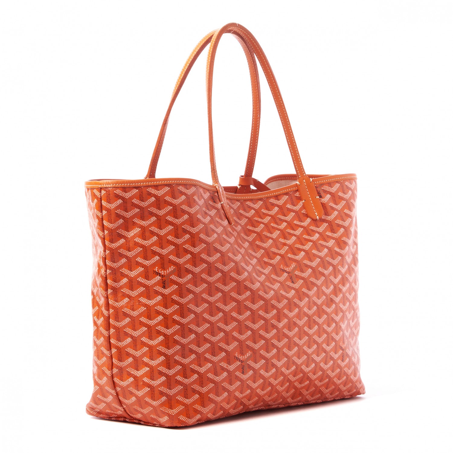 Goyard Goyardine Saint Louis PM Orange 2 of 9