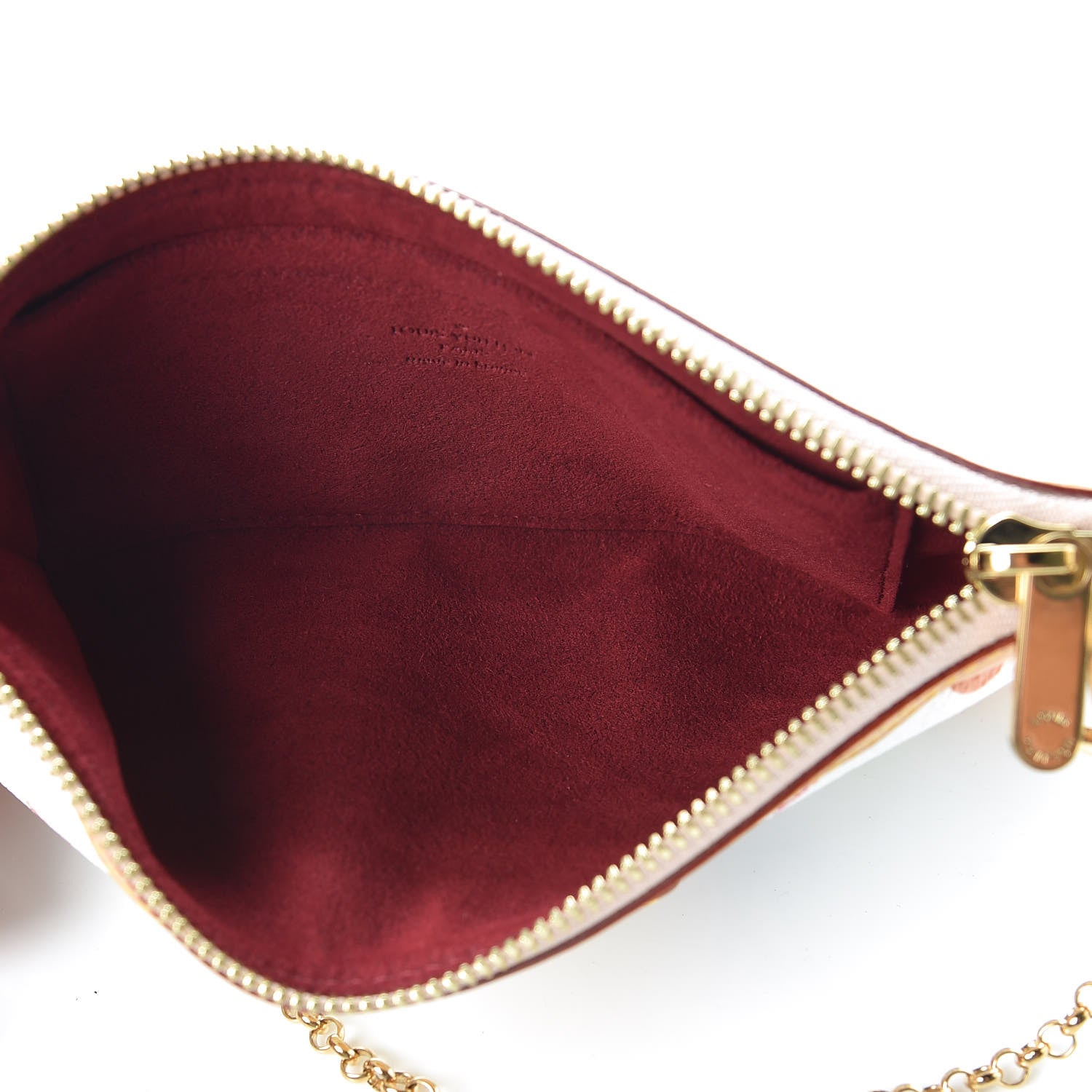 Louis Vuitton Monogram Multicolor Pochette Milla MM White 5 of 8