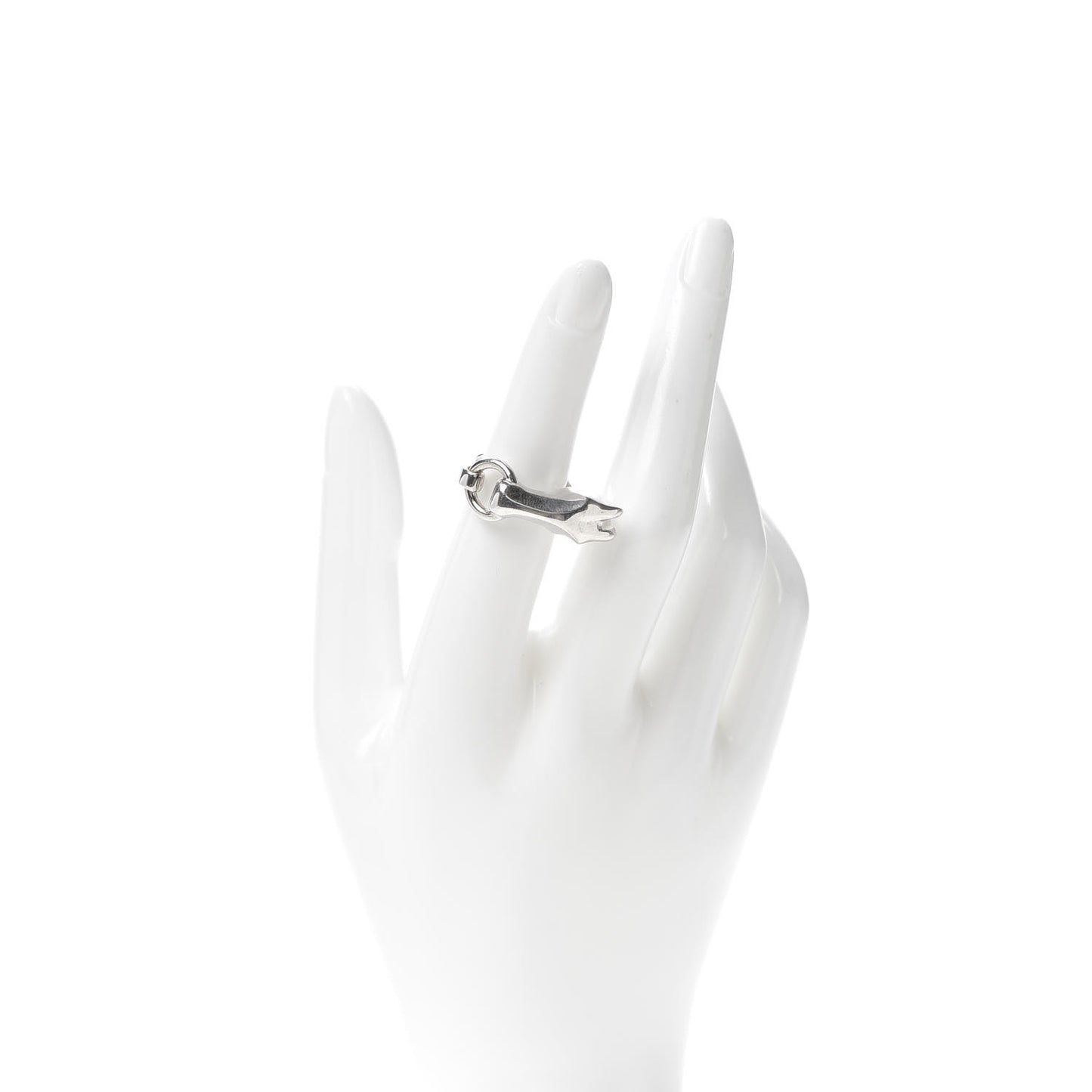 Sterling Silver PM Galop Ring 51 5.75