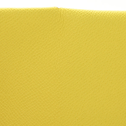 Hermes Epsom Calvi Card Case Lime 8 of 9