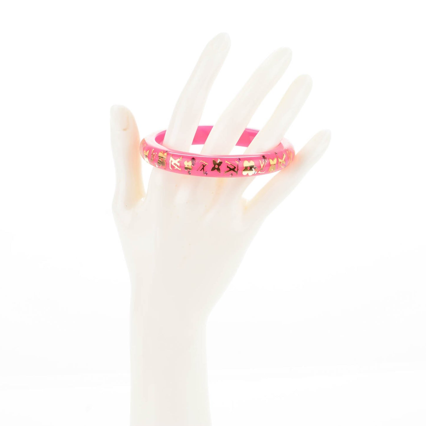Resin Swarovski Medium Inclusion Bracelet PM Rose Pop
