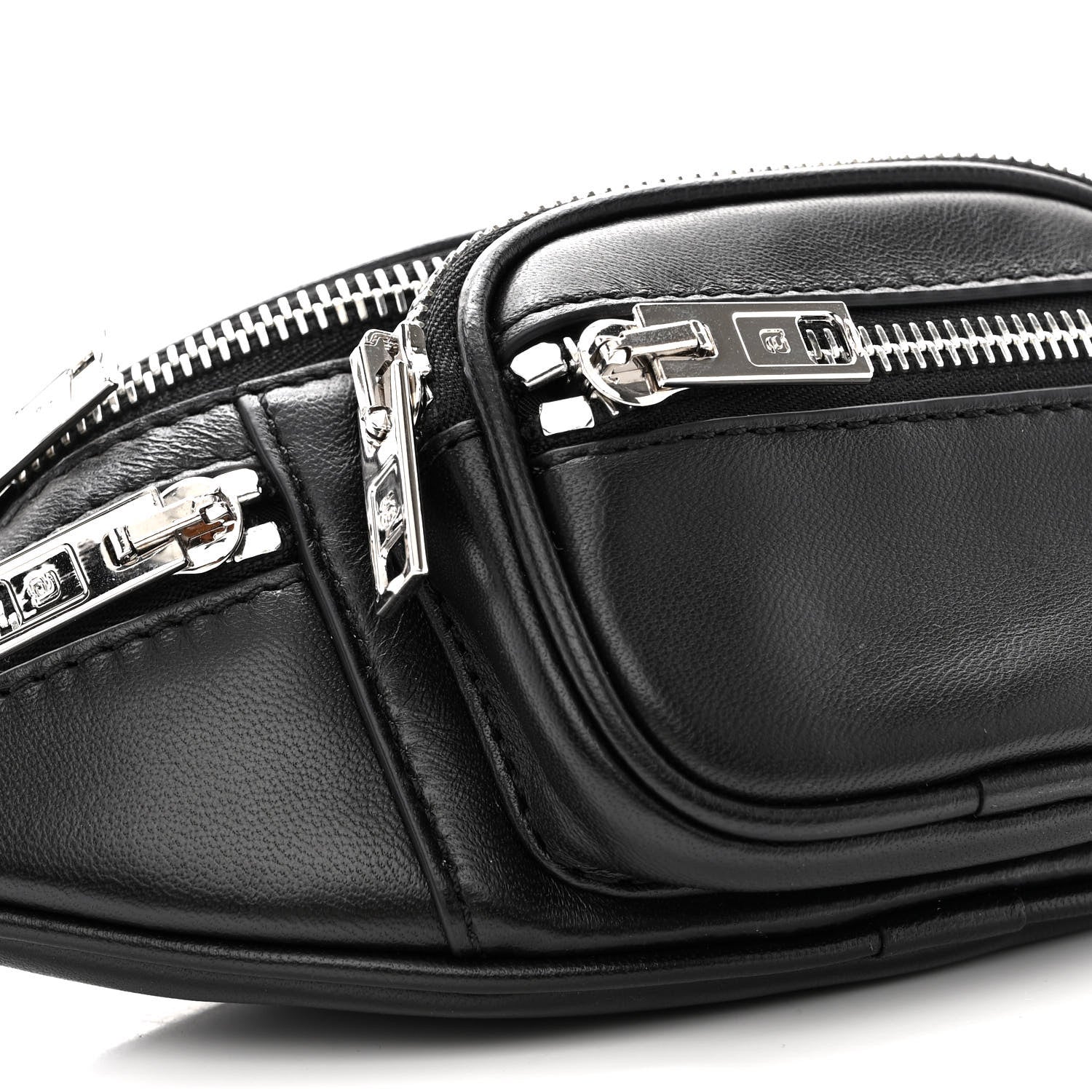 Alexander Wang Lambskin Mini Attica Belt Bag Black 10 of 11