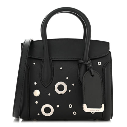 Alexander McQueen Calfskin Studded Mini Heroine 21 Black 1 of 9