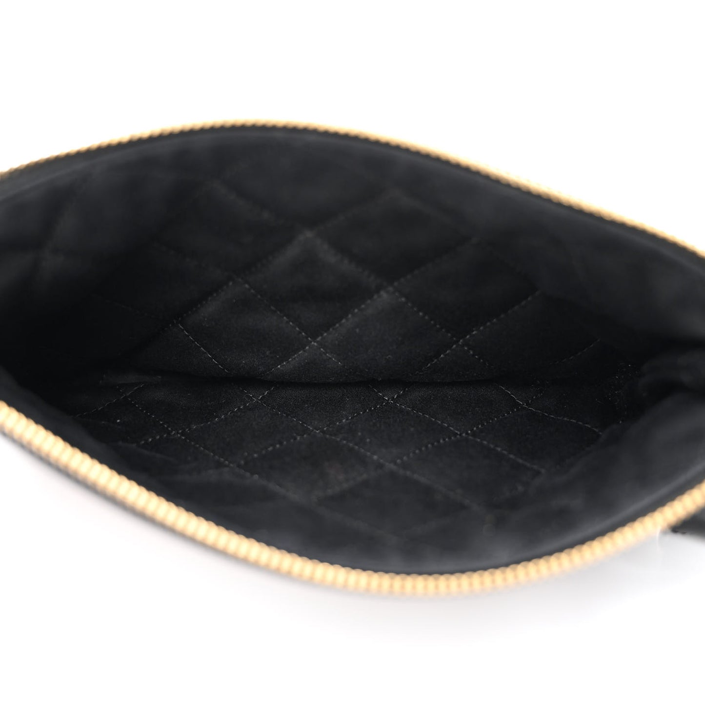 Shiny Calfskin Quilted Small Chanel 22 Black