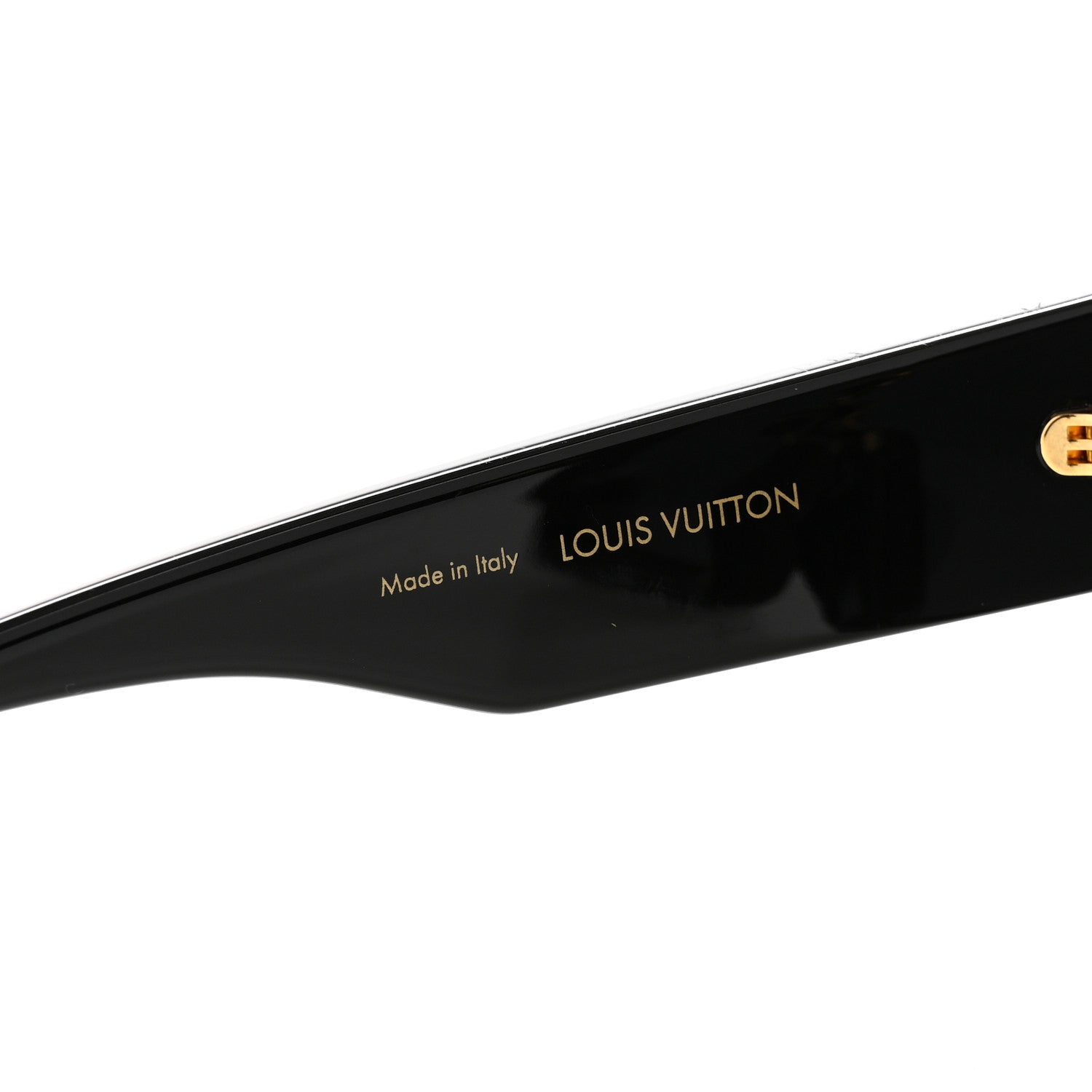 Louis Vuitton Acetate Swarovski Crystal Cyclone Sunglasses Z1578W Black 5 of 10