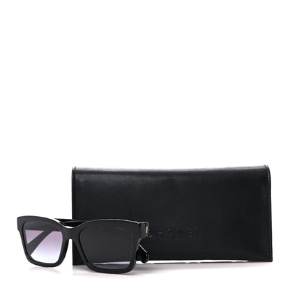 Chanel Acetate Square Sunglasses 5417 Black 2 of 9