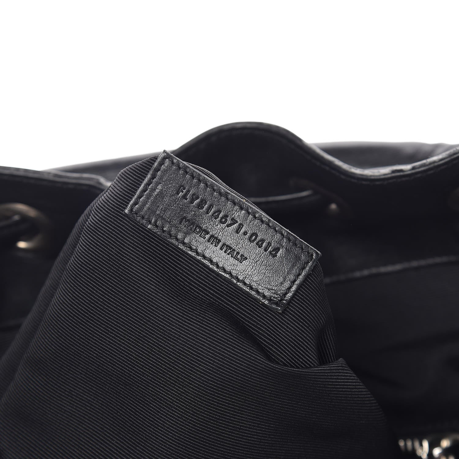Saint Laurent Smooth Calfskin Roc Sack Backpack Black 7 of 17