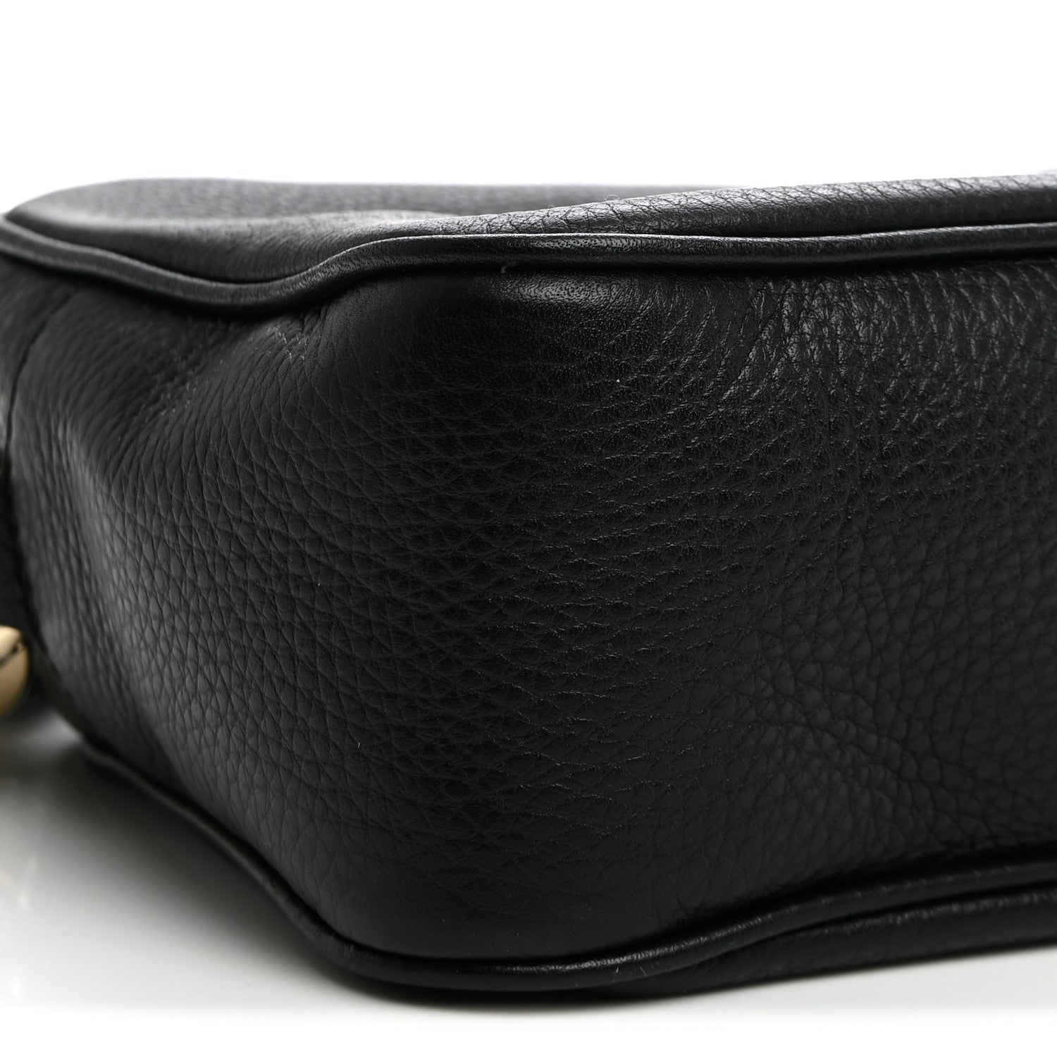 Gucci Pebbled Calfskin Small Soho Disco Bag Black 9 of 10