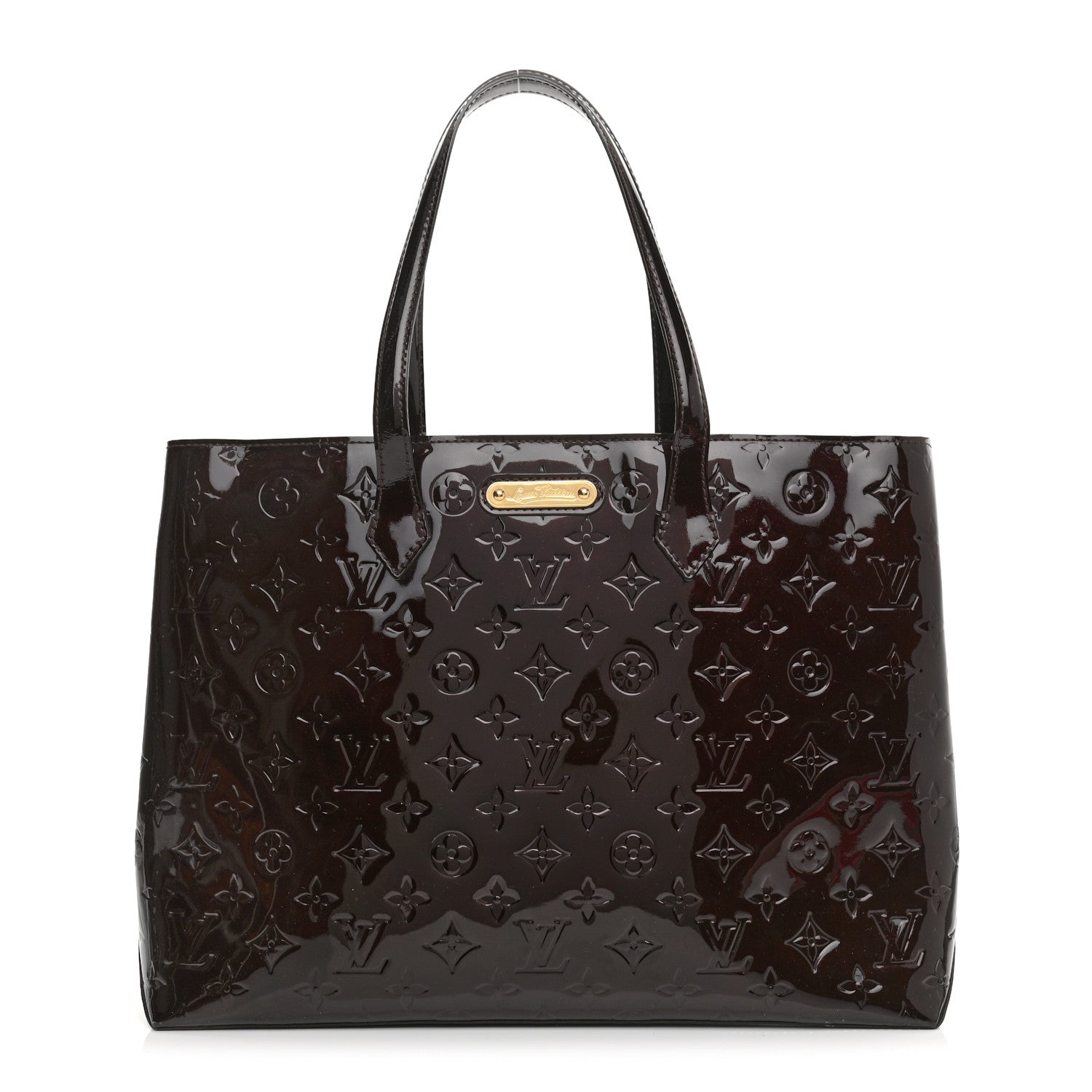 Louis Vuitton Vernis Wilshire MM Amarante 1 of 13