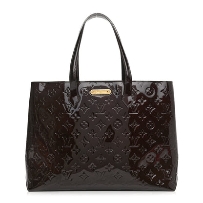 Louis Vuitton Vernis Wilshire MM Amarante 1 of 13
