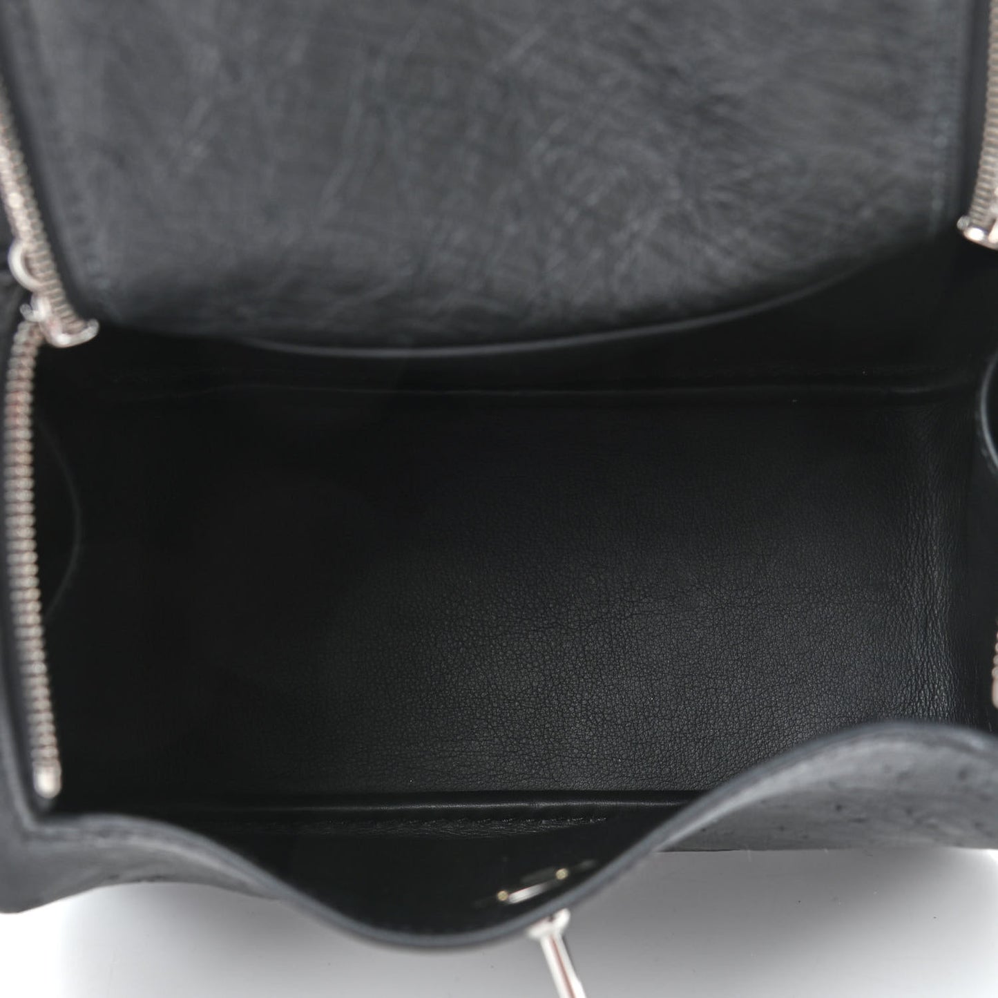 Ostrich Mini Lindy 20 Black