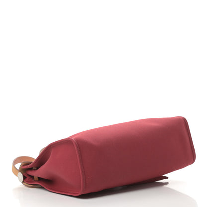 Hermes Vache Hunter Toile Herbag Zip 31 PM Rubis 5 of 14