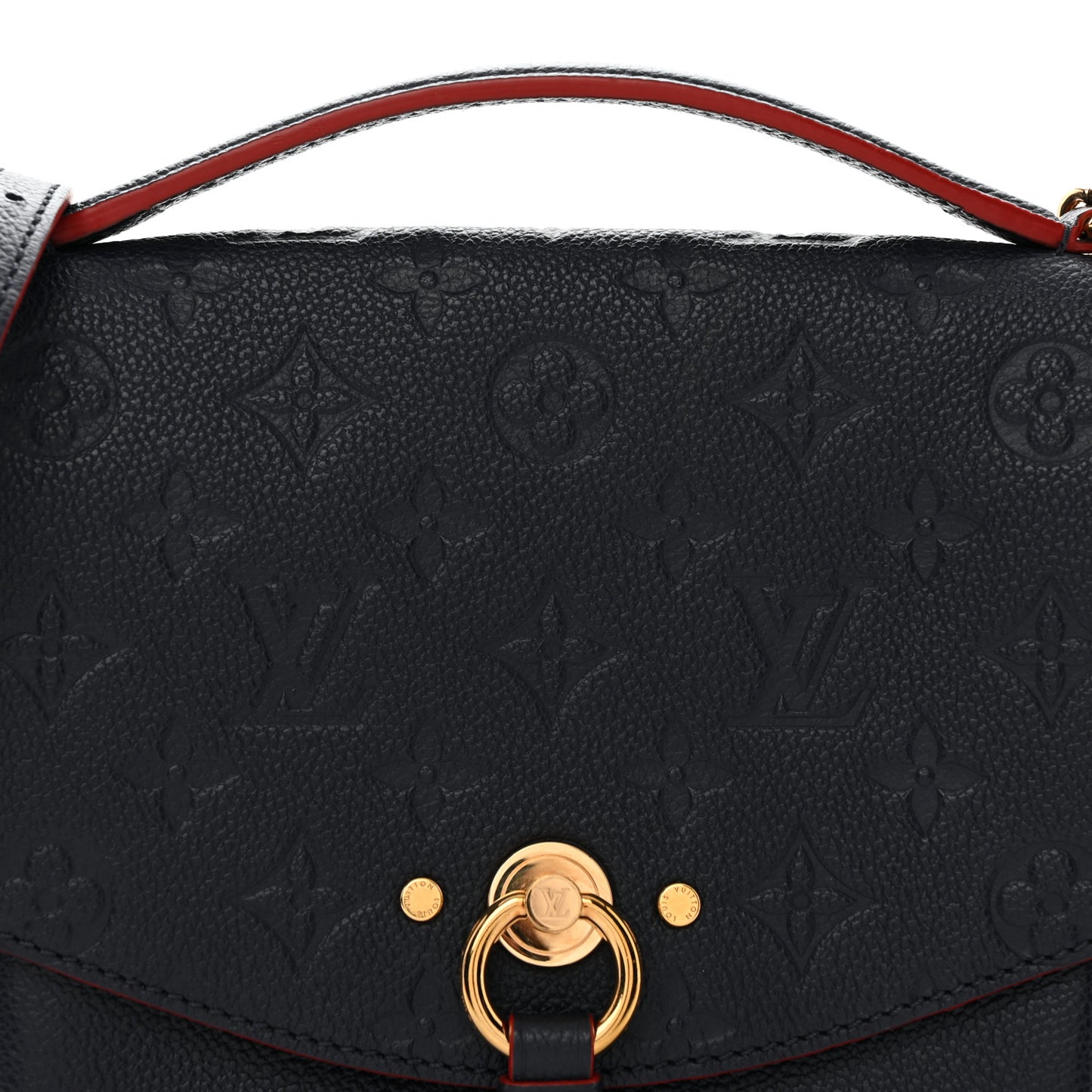 Empreinte Blanche BB Marine Rouge