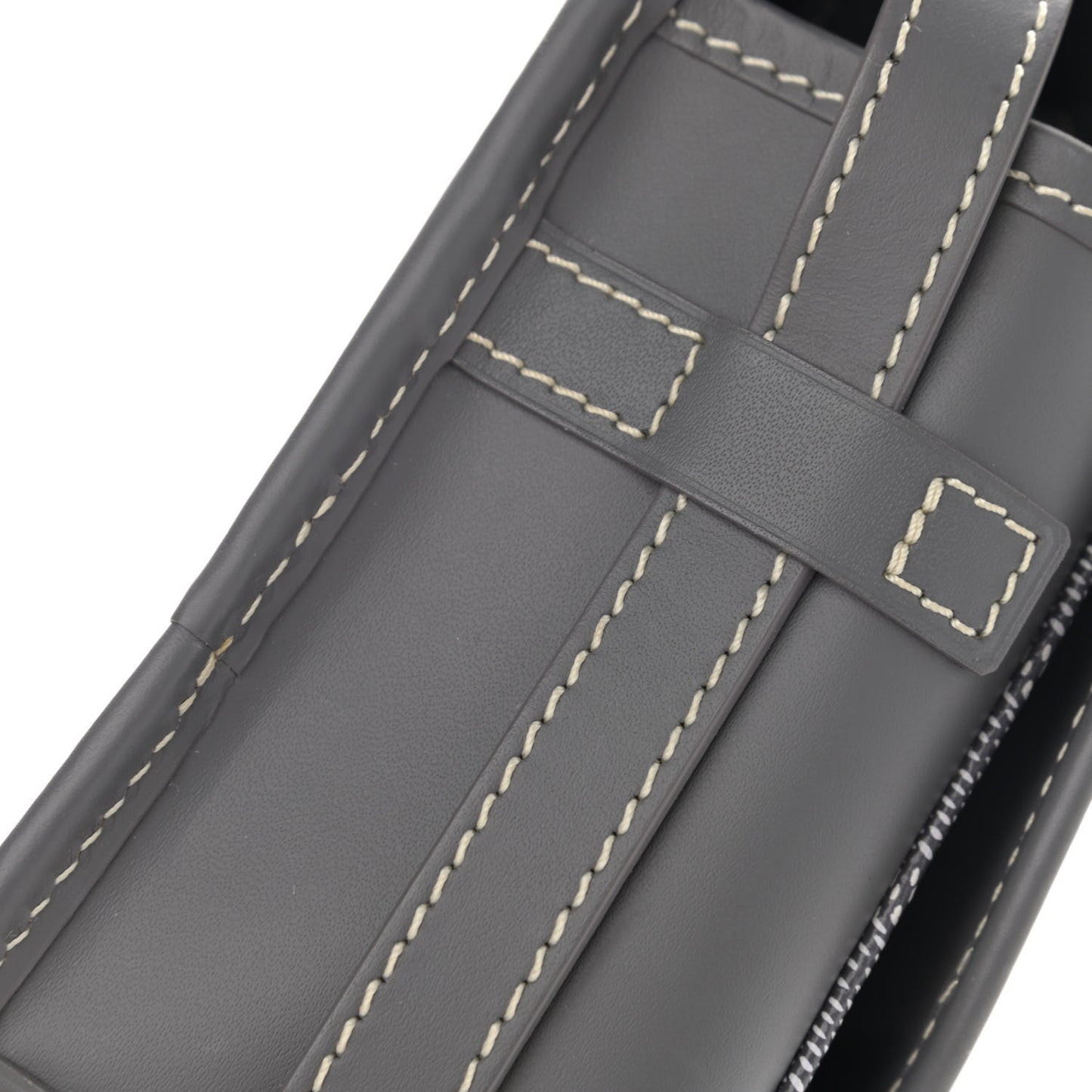 Goyardine Belvedere II PM Messenger Bag Gray