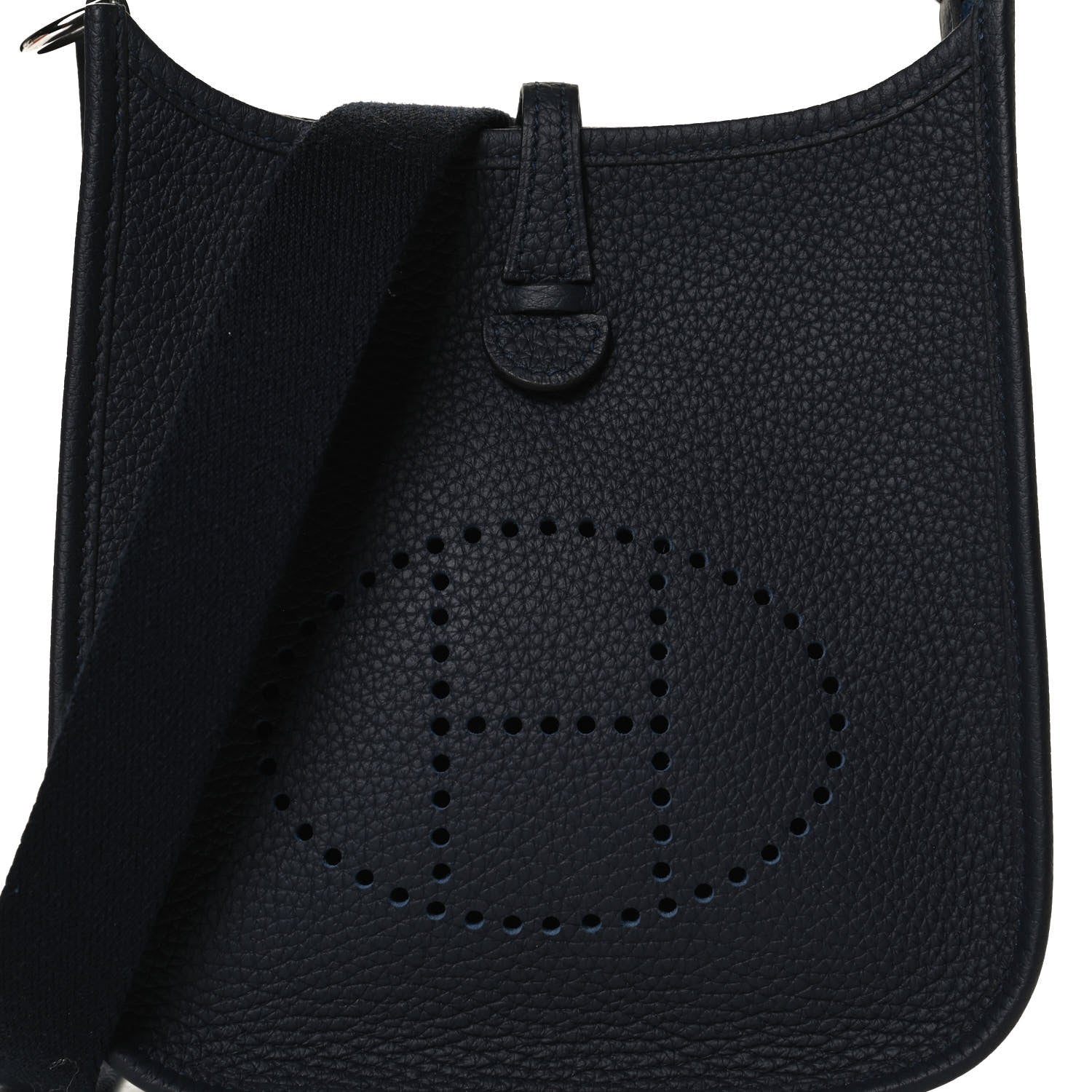 Hermes Taurillon Clemence Evelyne TPM Bleu Nuit 7 of 11