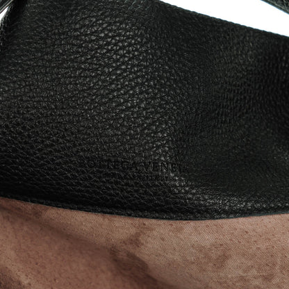Bottega Veneta Washed Cervo Shoulder Bag Nero Black 6 of 8