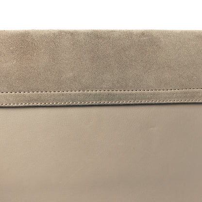 Chloe Suede Calfskin Faye Clutch Motty Grey 7 of 7
