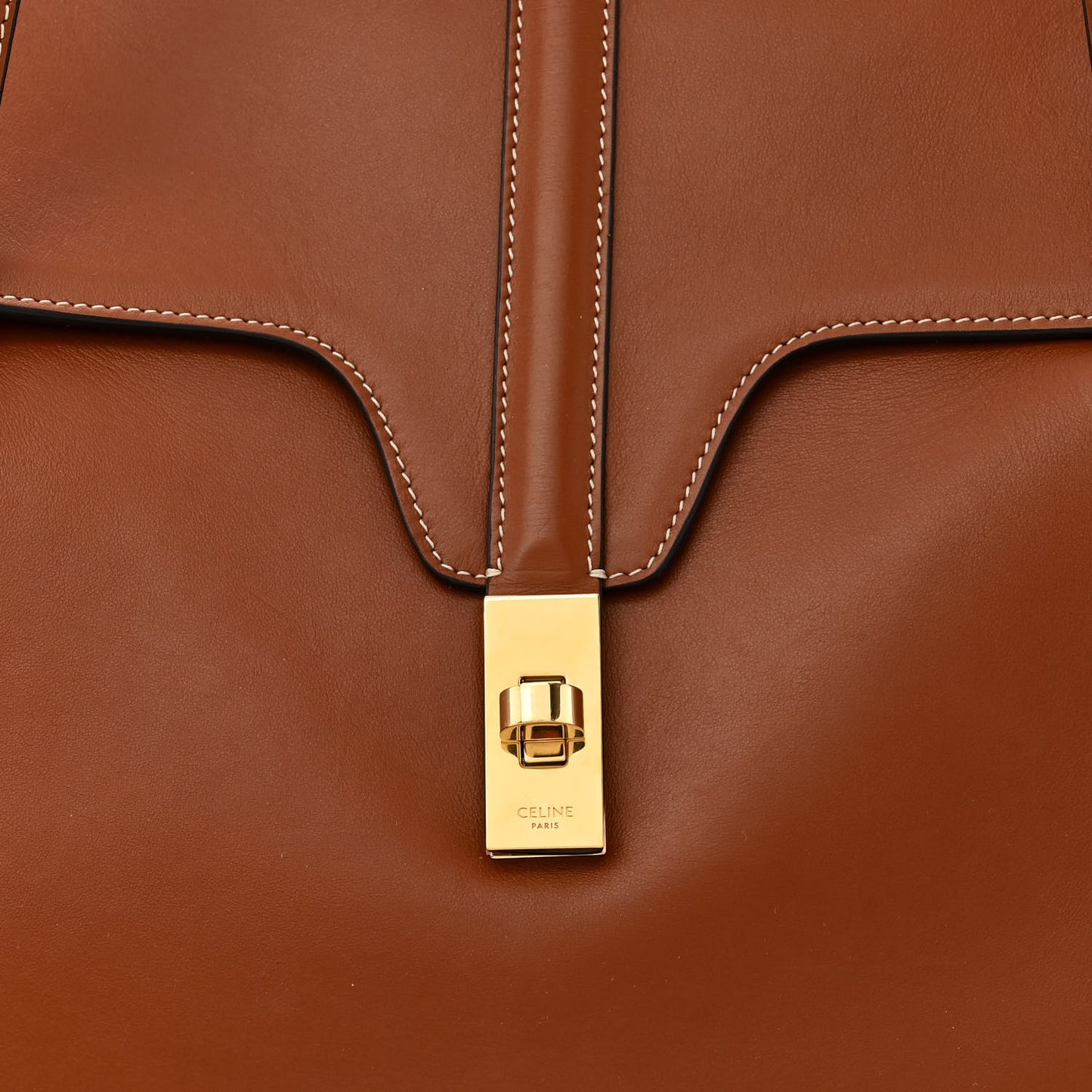 Calfskin Large Soft 16 Bag Tan