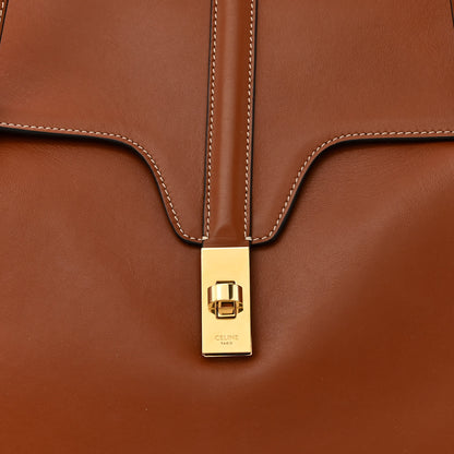 Celine Calfskin Large Soft 16 Bag Tan 8 of 15