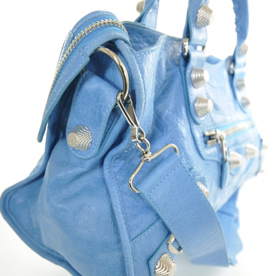 Balenciaga Agneau Giant Part Time Sky Blue 7 of 11