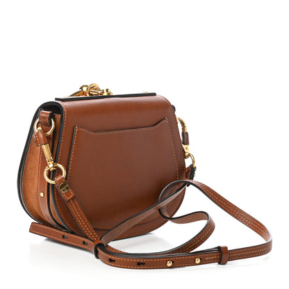 Chloe Calfskin Suede Small Nile Bracelet Bag Caramel 3 of 8