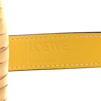Loewe Raffia Small Basket Tote Bag Natural Yellow 6 of 10