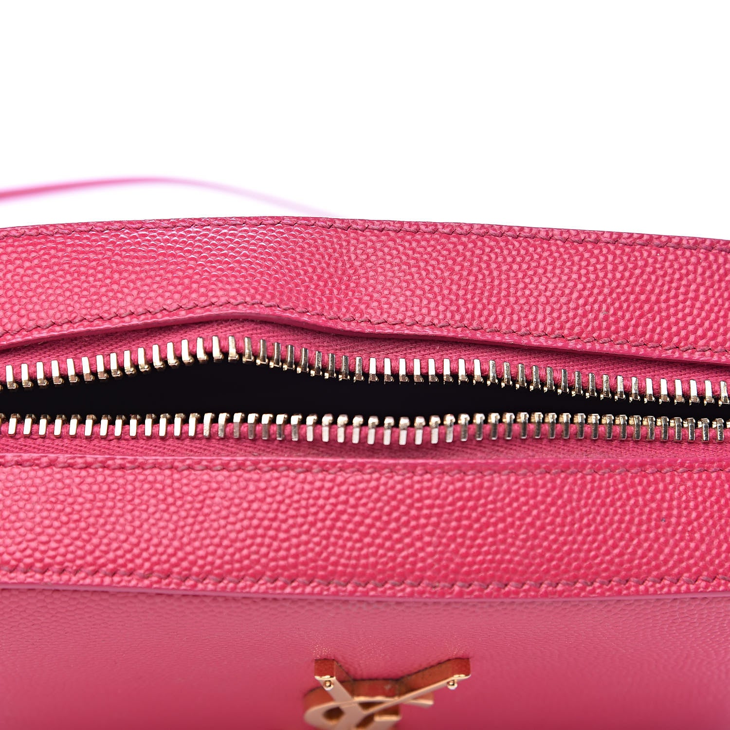 Saint Laurent Grain De Poudre Small Classic Monogram Camera Bag Bubblegum 12 of 12