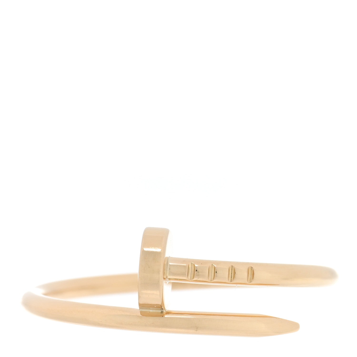 Cartier 18K Yellow Gold Small Juste Un Clou Ring 61 9.5 1 of 5