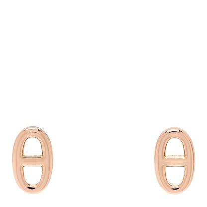 Hermes 18K Rose Gold TPM Farandole Stud Earrings 1 of 6