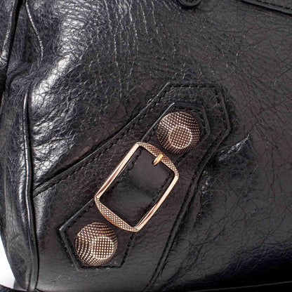 Balenciaga Agneau Giant 21 Rose Gold Hardware Velo Black 6 of 9